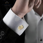 Custom Initial Cufflinks for Men, Best Man Gifts