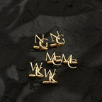 Custom Initial Cufflinks for Men, Best Man Gifts