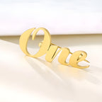 Custom Logo Brooch | Company Logo Pin | Wedding & Corporate Gift