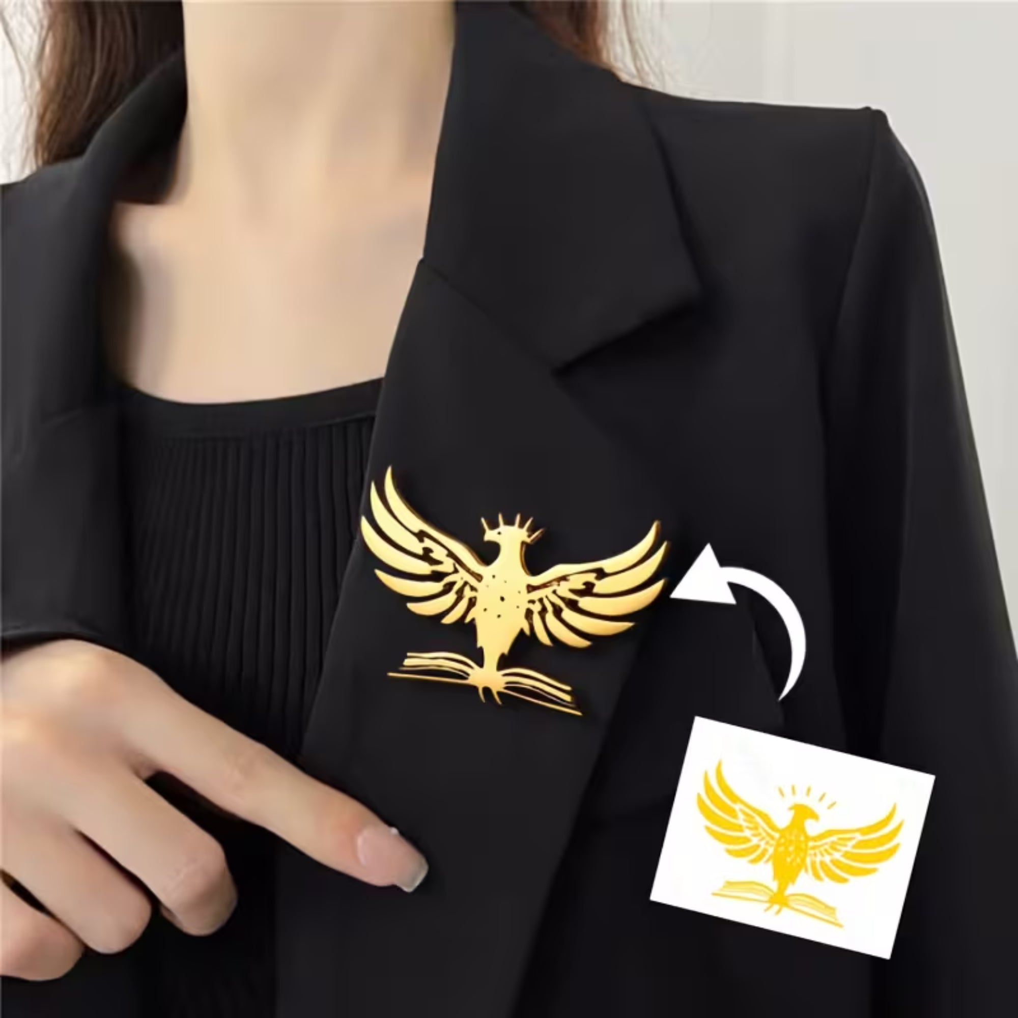Custom Logo Brooch | Company Logo Pin | Wedding & Corporate Gift