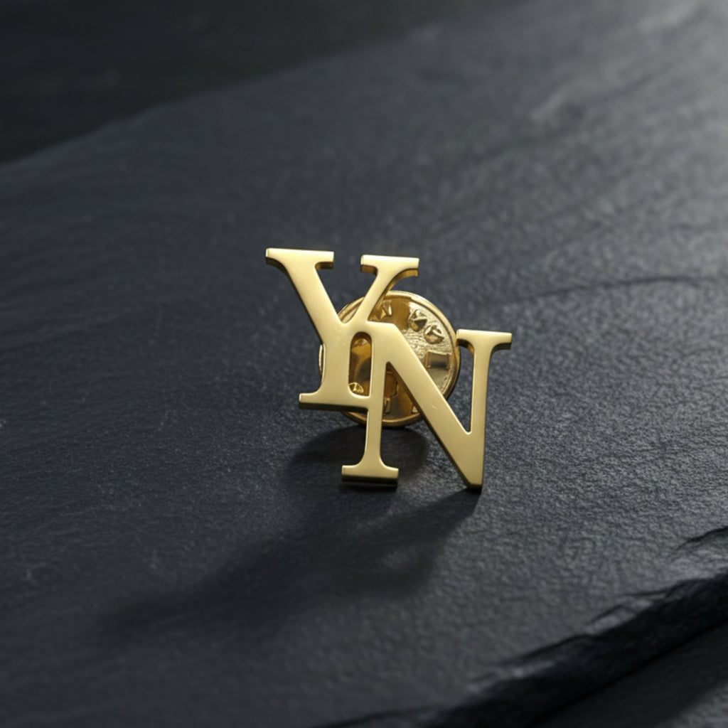 Custom Initia Brooch,  Wedding Gift