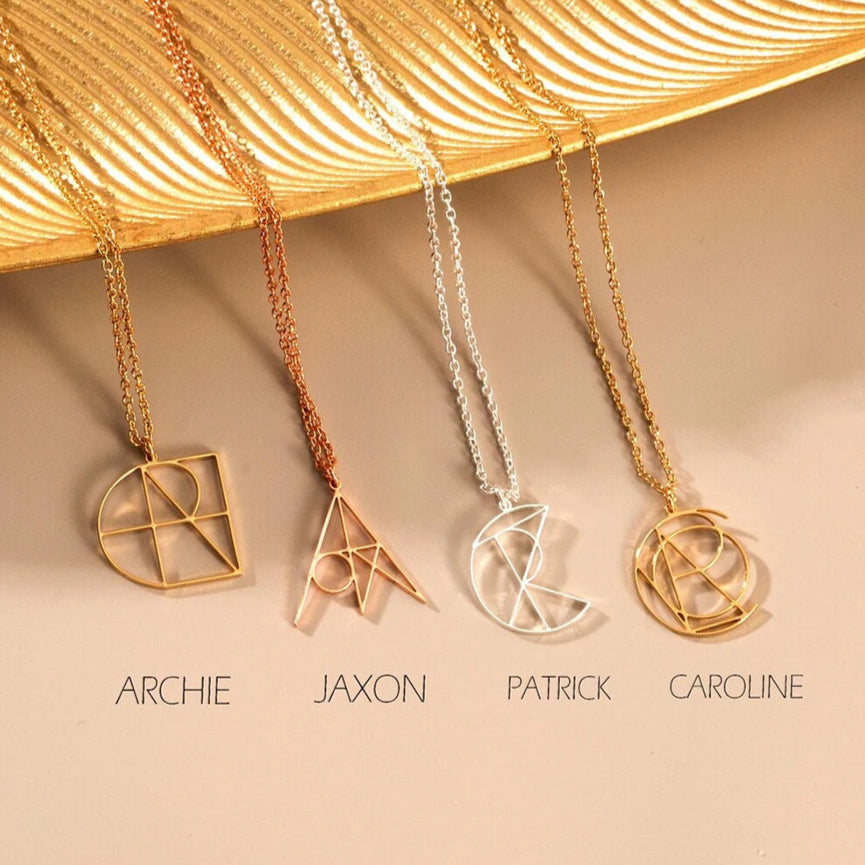 Custom Name Art Necklace