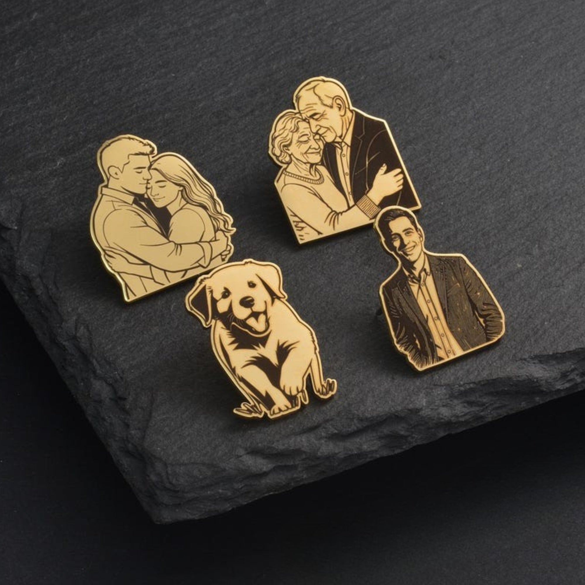 Custom Photo Brooch | Personalized Keepsake Gift