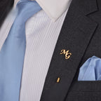 Custom initial lapel pins