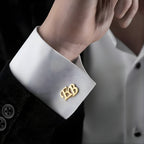 Custom Initial Cufflinks for Men, Best Man Gifts