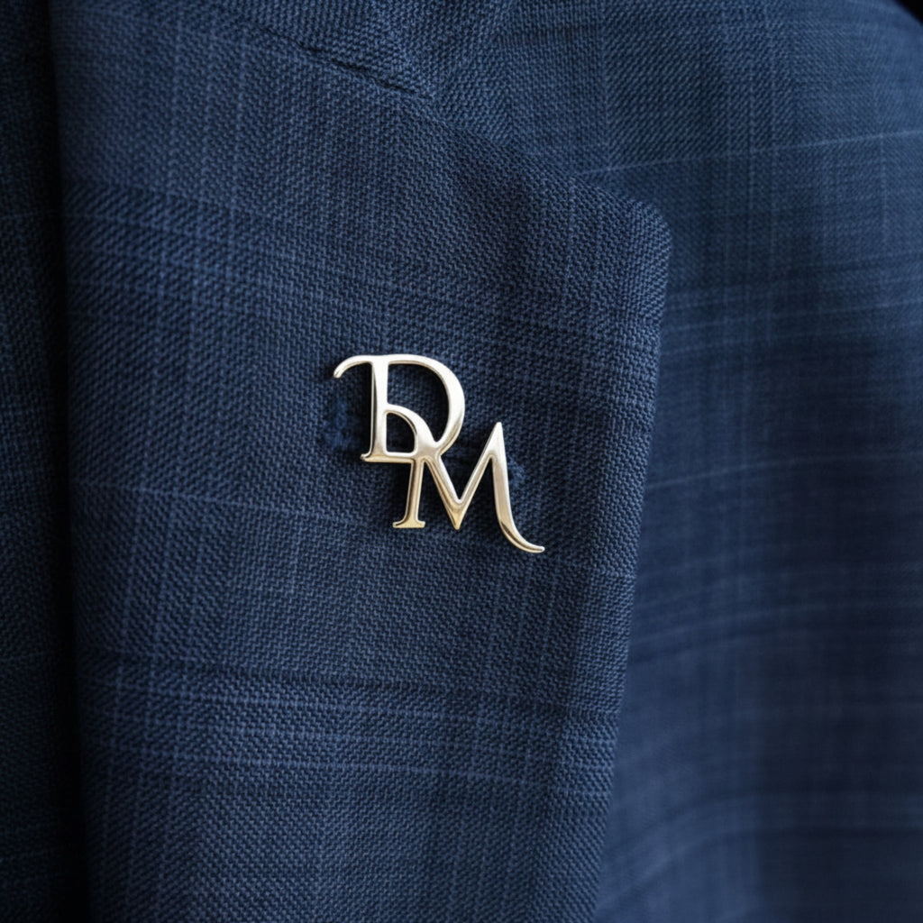 Custom Initia Brooch,  Wedding Gift