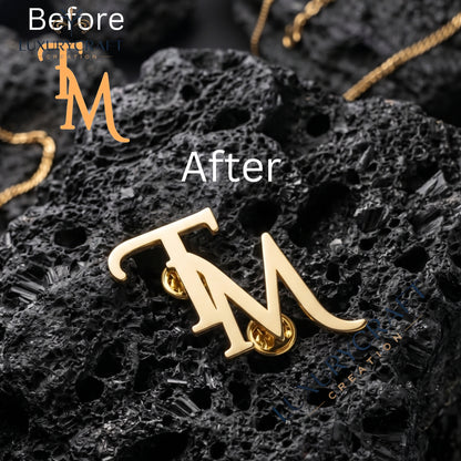 Custom Logo Brooch Pin (Single Finish)