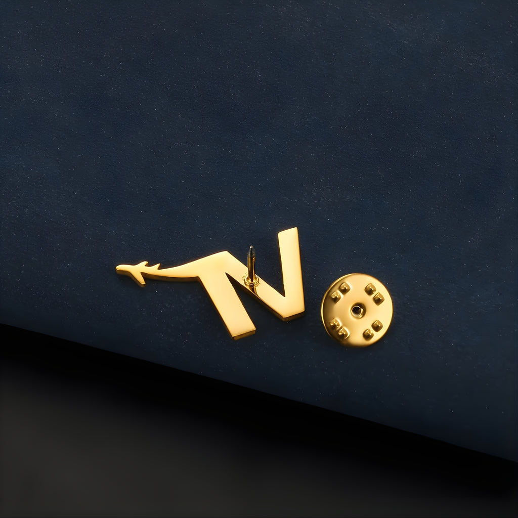 Custom Logo Brooch | Company Logo Pin | Wedding & Corporate Gift