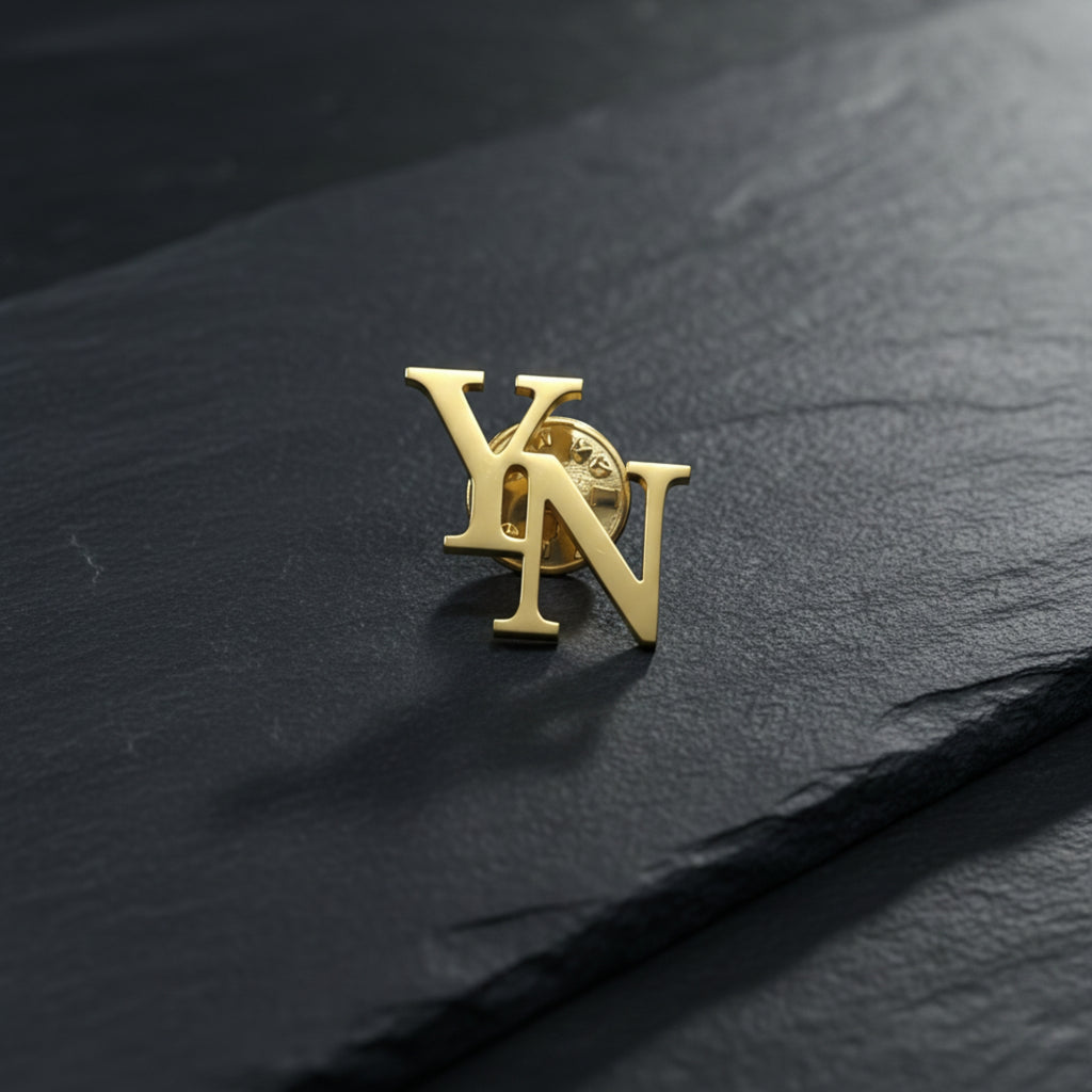 Custom Initia Brooch,  Wedding Gift