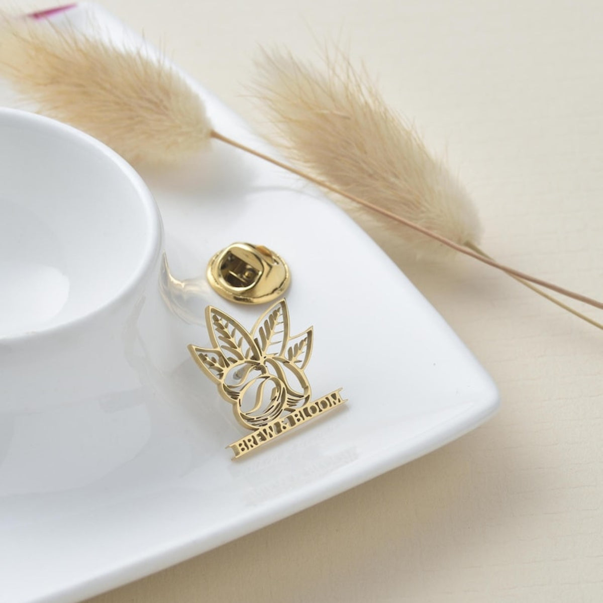 Custom Logo Lapel Pin: Metal Business Badge, Branded Staff And Client Gift