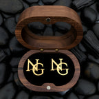 Custom Initial Cufflinks for Men, Best Man Gifts