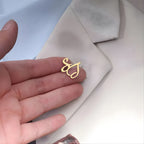 Custom Initia Brooch,  Wedding Gift