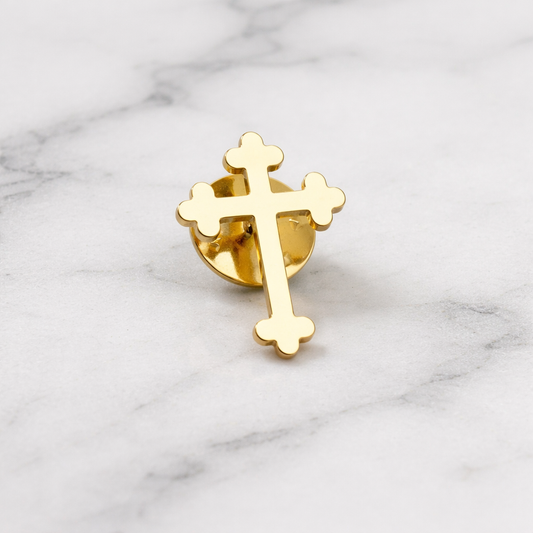 Cross Brooch Pin