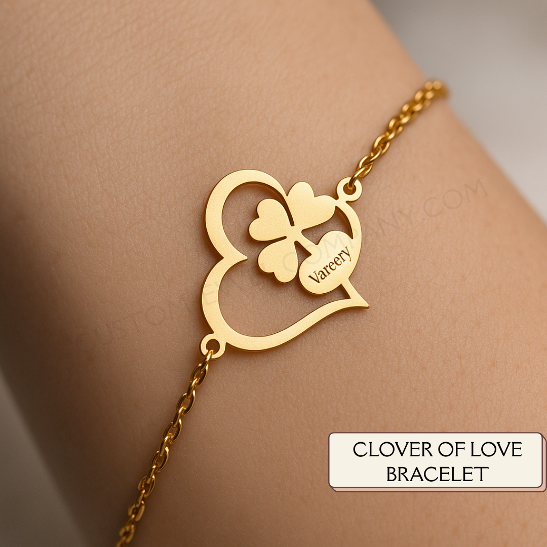 Clover of Heart Bracelet