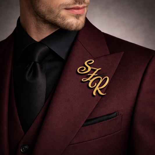 Custom Monogram Pin