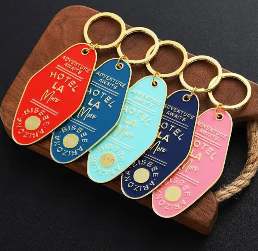 Custom Logo Enamel Keychains
