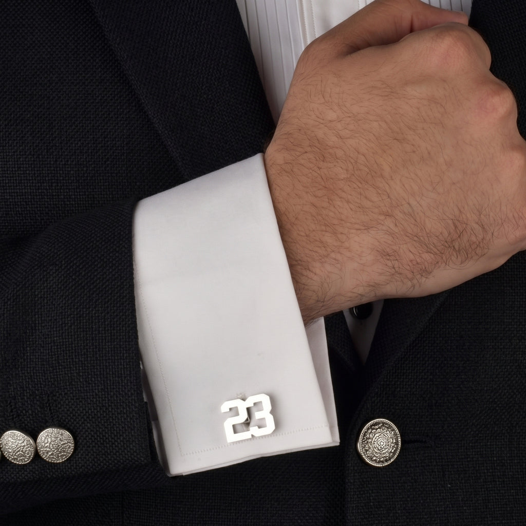 Custom Number Cufflinks