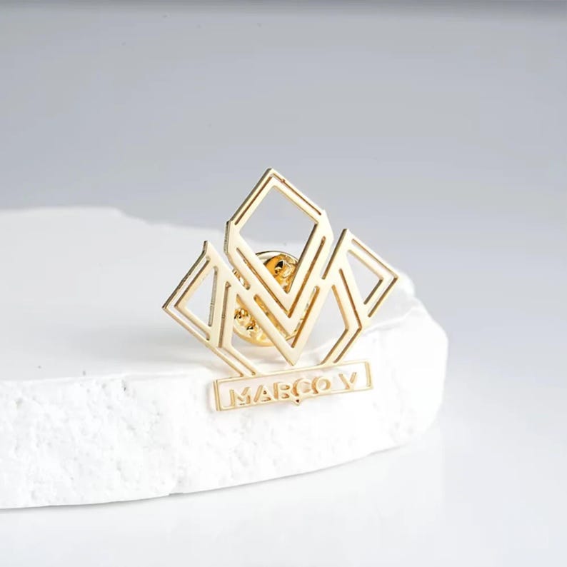 Custom Logo Brooch