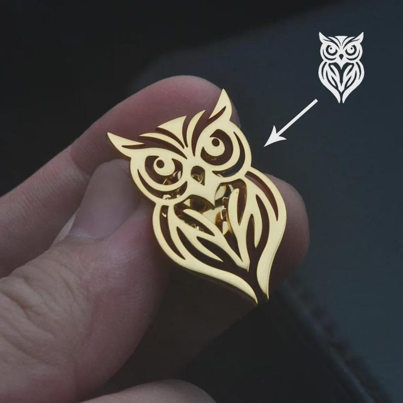 Custom Logo Brooch