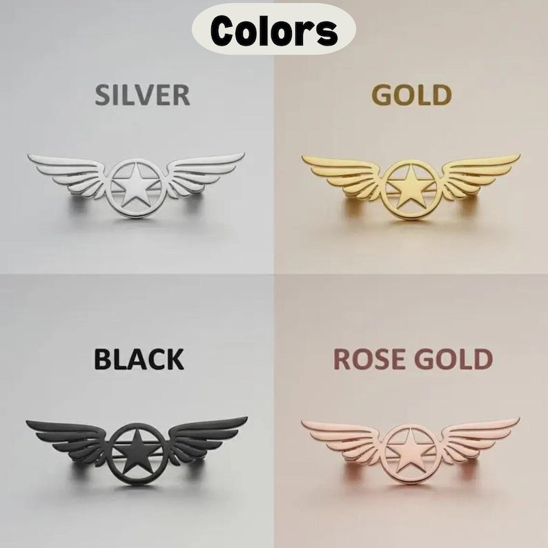 Custom Logo Brooch  Company Logo Pin  Wedding & Corporate Gift
