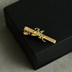 Custom Initial Tie Clip | Personalized Tie Bar | Men's Gift