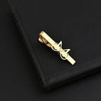 Custom Logo Tie Clip, Personalized Tie Bar, Corporate Gift
