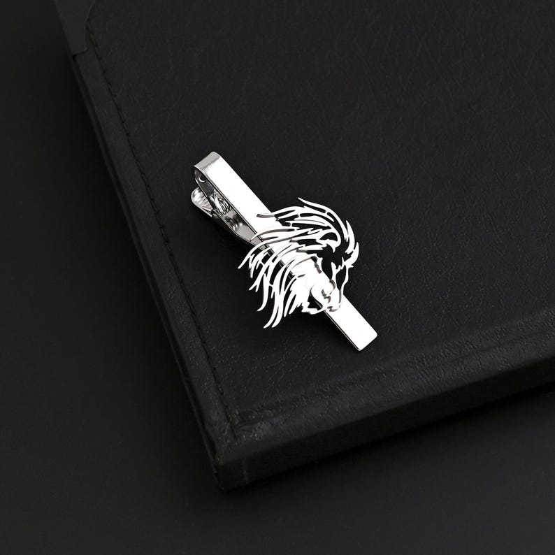 Custom Logo Tie Clip, Personalized Tie Bar, Corporate Gift
