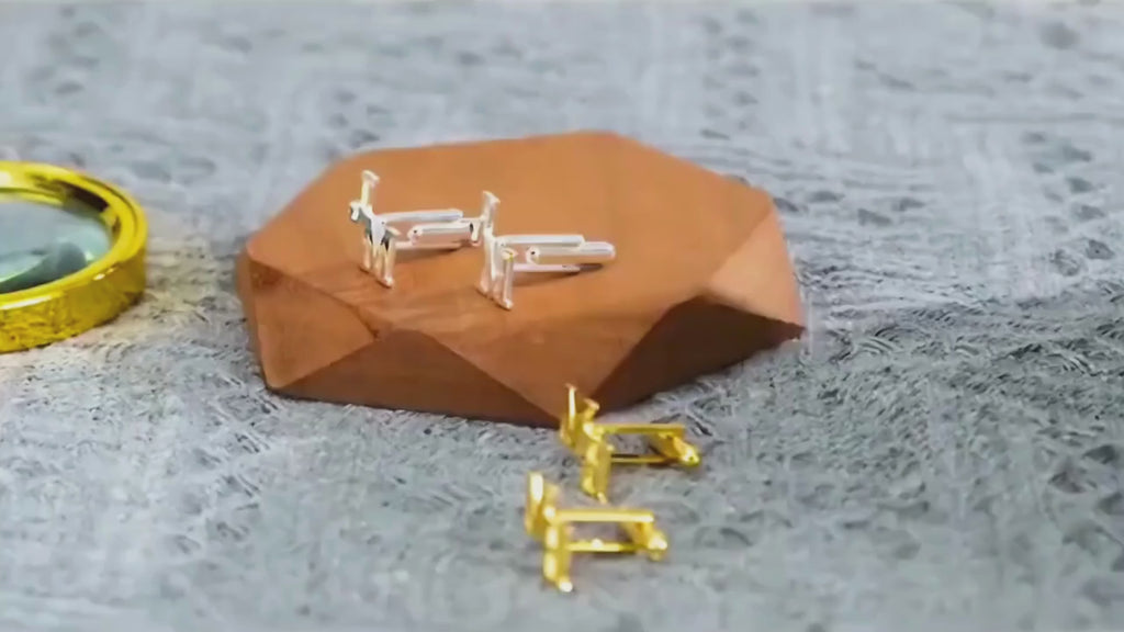 Custom Initial Cufflinks for Men, Best Man Gifts