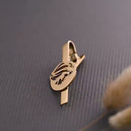 Custom Logo Tie Clip, Personalized Tie Bar, Corporate Gift